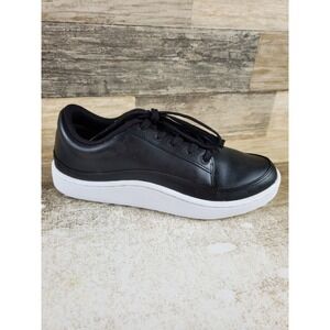 Allbirds Plant Pacers Womens Shoes Sz 6 Natural Black Round Toe Lace Up Sneakers